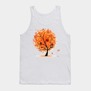 Autumn Maple Tree of Life Tank Top